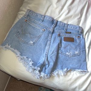 NWOT Wrangler Jean Shorts